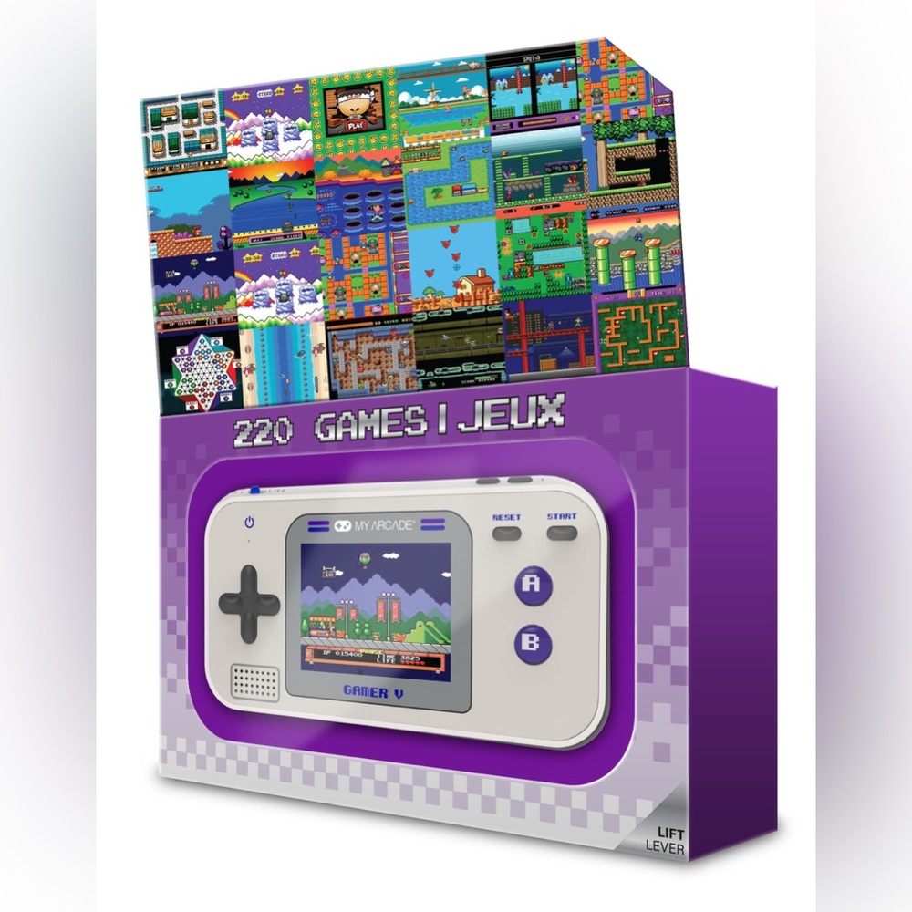 My Arcade Gamer V Classic 220 Games (Purple)